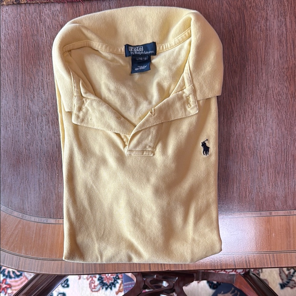 Polo Ralph Lauren Yellow Polo Shirt